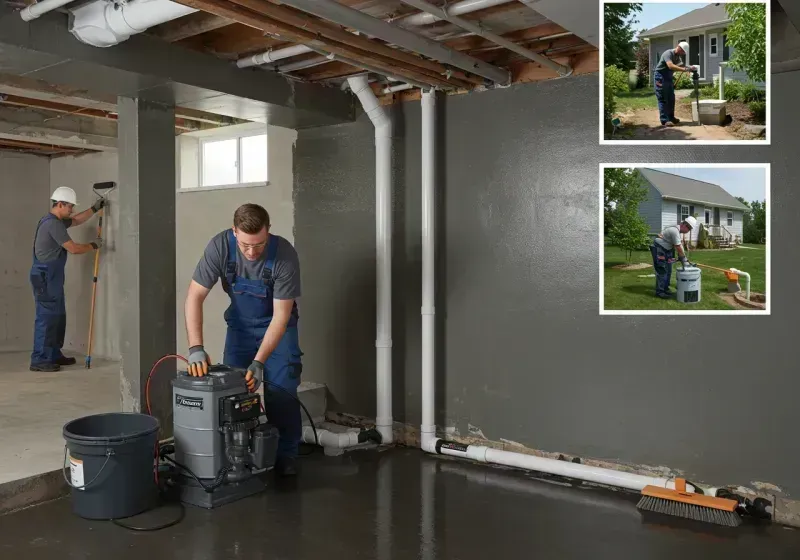 Basement Waterproofing and Flood Prevention process in Sunrise, FL